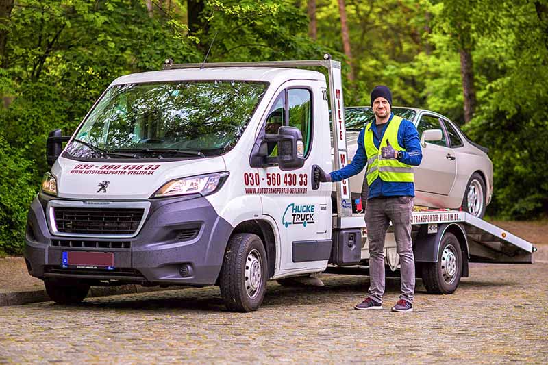 Hucke Truck Autotransport Fahrzeugtransport Deutschlandweit